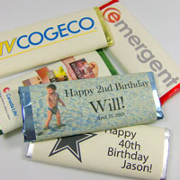 Custom Wrapped Chocolate Bar