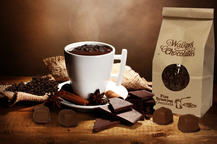 Walker's Chocolate - Mint Meltaway Hot Chocolate